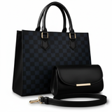 LN DAMIER 2-Pcs Handbag Set - Black