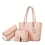 Micro 4Pc's Handbag - Pink