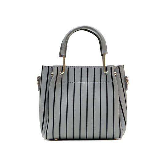 OSTOMY 2-Pc Handbag Set - Grey