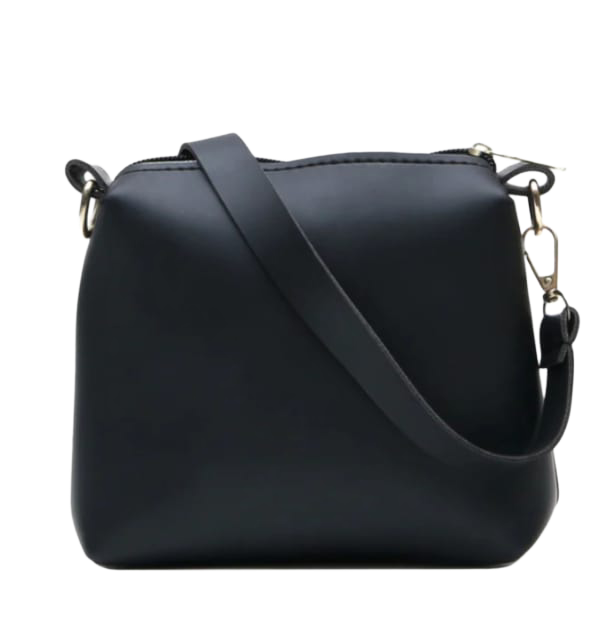 OSTOMY 2-Pc Handbag Set - Black