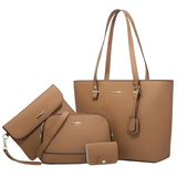Micro 4Pc's Handbag - Camel