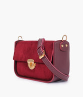 Aria Crossbody - Maroon
