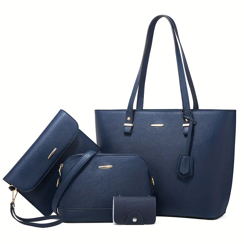 Micro 4Pc's Handbag - Blue