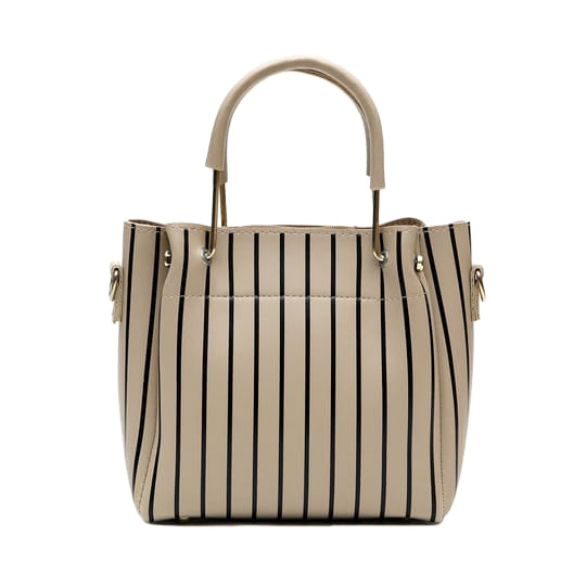 OSTOMY 2-Pc Handbag Set - Off White