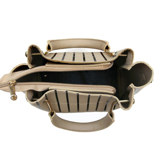 OSTOMY 2-Pc Handbag Set - Off White