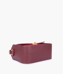 Aria Crossbody - Maroon