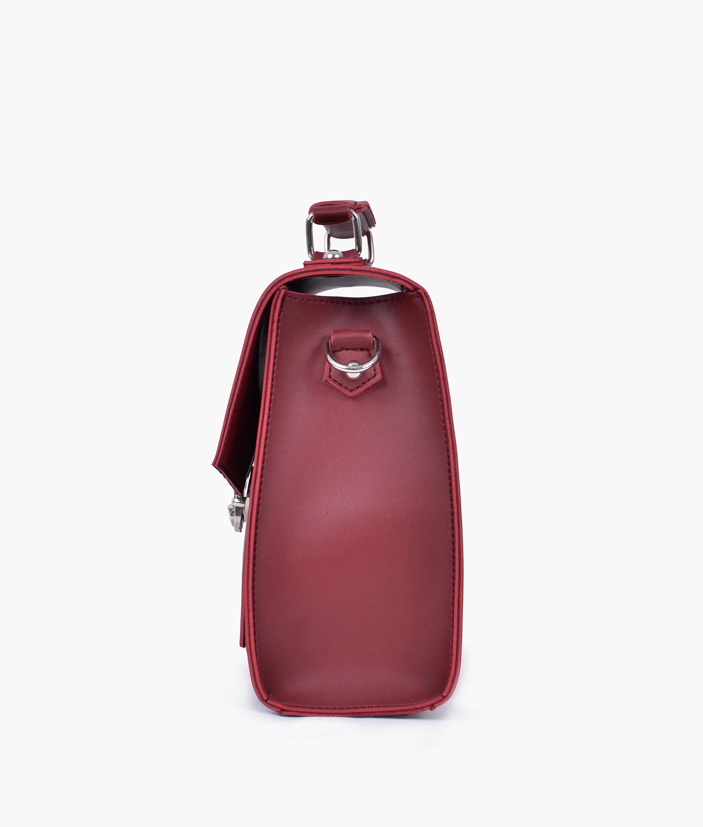 Lock Bloom - Suede Maroon
