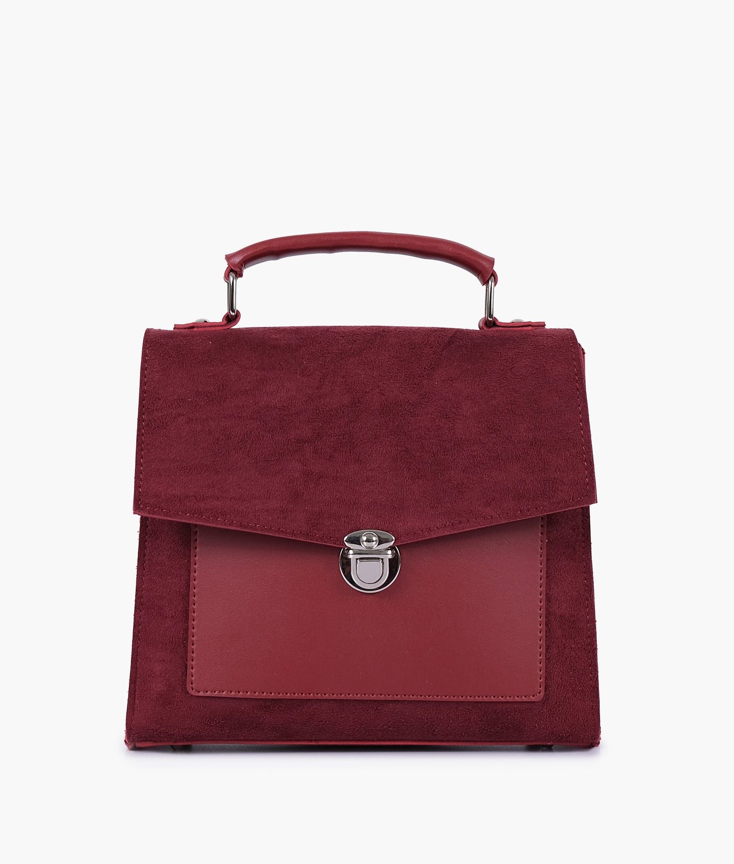 Lock Bloom - Suede Maroon