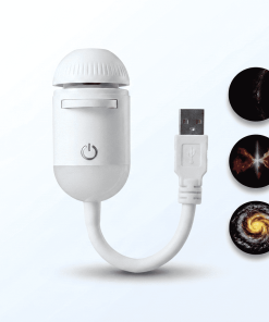 Orbit Star Projector Night Light, Galaxy Ceiling Projector with 360 Degree Rotation and USB Power