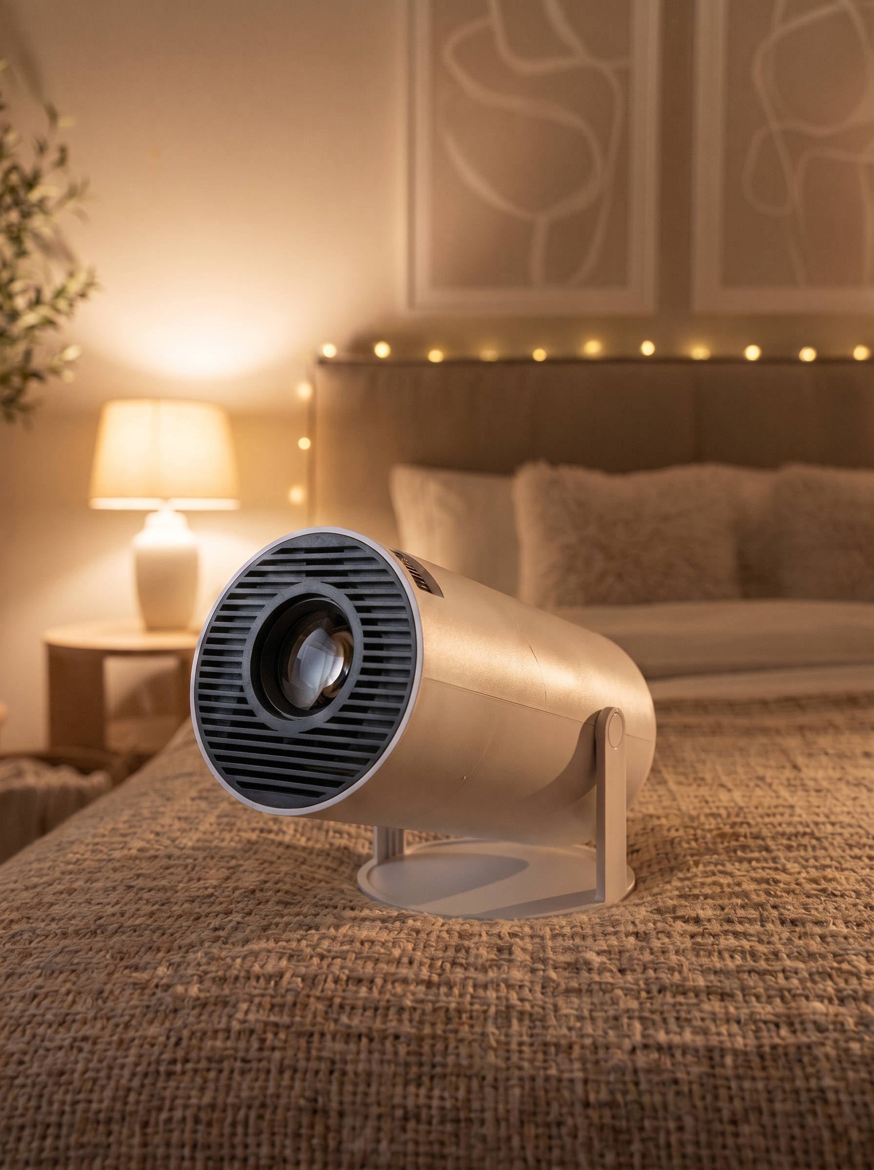 Nook Mini Portable Projector, Smart Home Theater Projector with Android 11, Wi-Fi 6 and Bluetooth 5.0