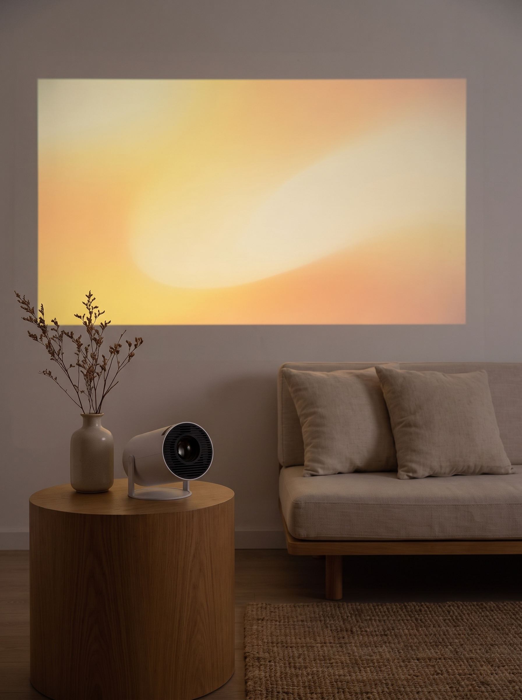 Nook Mini Portable Projector, Smart Home Theater Projector with Android 11, Wi-Fi 6 and Bluetooth 5.0 - Image 2